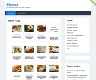 Bilarasa.com(Discover, Cook, Savor) Screenshot