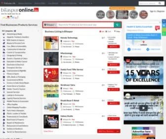 Bilaspuronline.in(Bilaspur Local Search) Screenshot