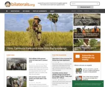 Bilaterals.org(Bilaterals) Screenshot