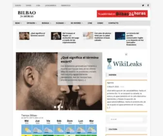 Bilbao24Horas.com(Noticias de Bilbao) Screenshot