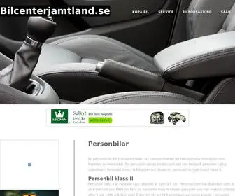 Bilcenterjamtland.se(Personbilar) Screenshot