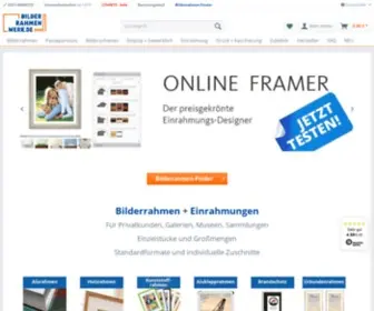 Bilderrahmenwerk.de(Bilderrahmen günstig kaufen) Screenshot