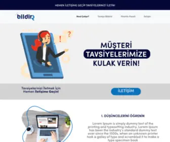 Bildirr.com(Bildirr) Screenshot