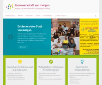 Bildungsagenten.org(Willkommen in der Ideenwerkstatt) Screenshot