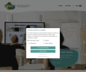 Bildungscampus-Berlin.de(Willkommen am Berliner Bildungscampus für Gesundheitsberufe) Screenshot