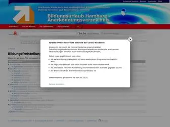 Bildungsurlaub-Hamburg.de(Bildungsurlaub Hamburg) Screenshot