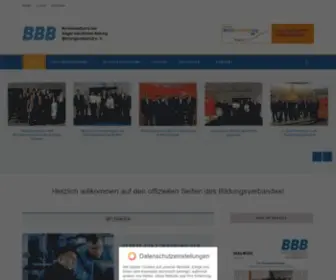 Bildungsverband.info(Bundesverband der Träger der beruflichen Bildung (Bildungsverband) e) Screenshot