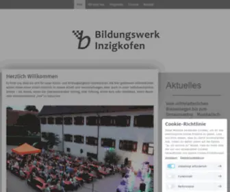 Bildungswerk-Inzigkofen.de(Herzlich Willkommen) Screenshot