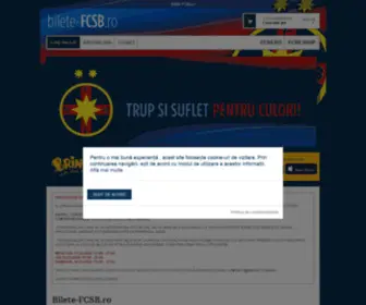 Bilete-FCSB.ro(Bilete FCSB) Screenshot