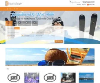 Biletle.com(Global Access'in vizyonu hizmet sektöründe en yeni teknolojiyi) Screenshot