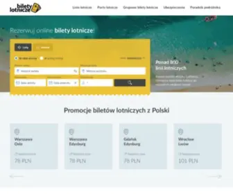 Biletylotnicze.pl(Bilety Lotnicze) Screenshot