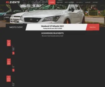 Bilevents.dk(Danmarks) Screenshot