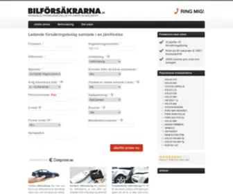 Bilforsakrarna.se(Bilforsakrarna) Screenshot