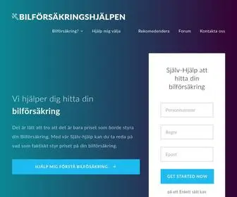 BilforsakringshJalpen.se(Bilförsäkringshjälpen) Screenshot