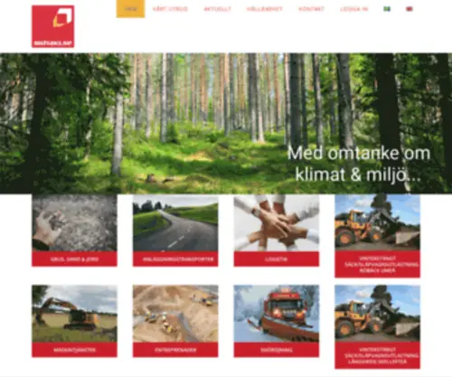 Bilfrakt.se(Tillsammans på väg framåt) Screenshot