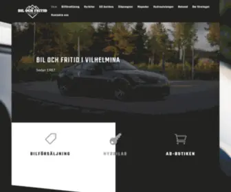 Bilfritid.com(Bil & Fritid) Screenshot