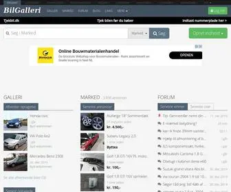 Bilgalleri.dk(DK's bedste site om biler) Screenshot