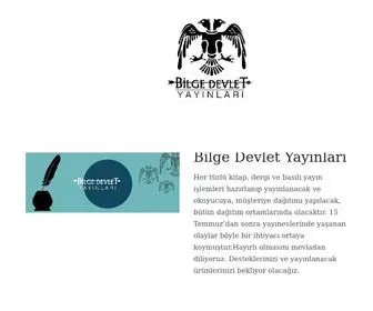 Bilgedevletyayinlari.com(Bilge) Screenshot