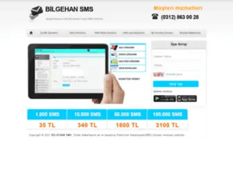 Bilgehansms.com(BİLGEHAN SMS) Screenshot