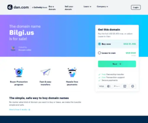 Bilgi.us(Premium Domain) Screenshot