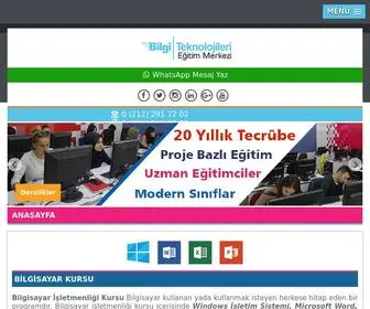 Bilgiegitim.com(Bilgi Teknolojileri Eğitim Merkezi) Screenshot