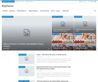 Bilgihanesi.com(Bilgi, Eğitim, Bilim ve Sosyal Paylaşım Sitesi) Screenshot