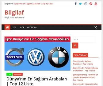 Bilgilaf.com(Bilgi, lafta kalmas) Screenshot