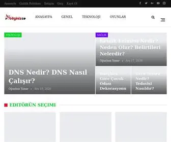Bilginizce.com(Yeni Nesil Blog Sitesi) Screenshot