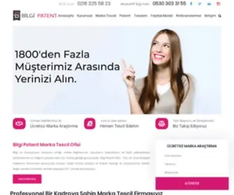 Bilgipatent.com(Tasarım tescili) Screenshot