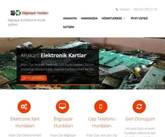 Bilgisayarhurdaci.com(Elektronik hurda al) Screenshot