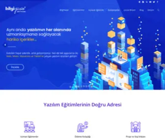 Bilgiyazan.com(Yazılım Eğitimlerinin Doğru Adresi) Screenshot