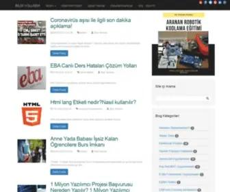 Bilgiyolunda.com(Code Home) Screenshot