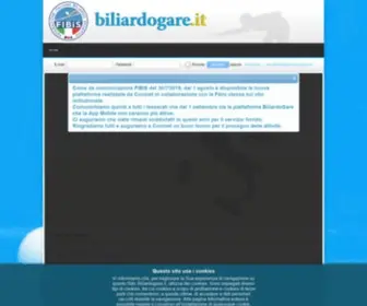 Biliardogare.it(Biliardogare) Screenshot