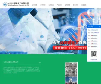 Bilifuchem.com(山东比利氟化工有限公司) Screenshot