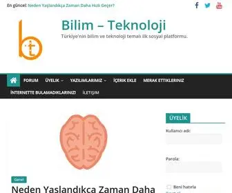 Bilim-Teknoloji.com(Bilim) Screenshot