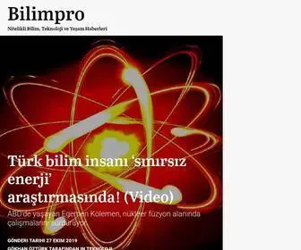 Bilimpro.com(Bilimpro) Screenshot