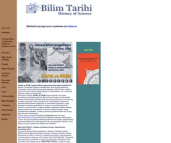 Bilimtarihi.org(Bilim Tarihi) Screenshot