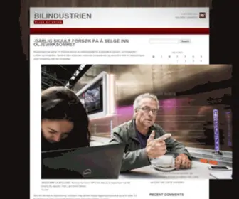 Bilindustrien.com(Norge bil online) Screenshot