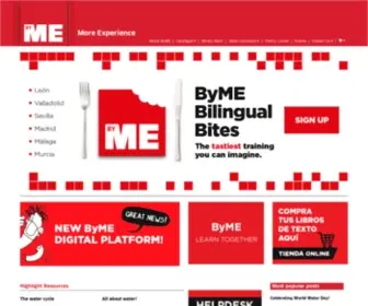 Bilingualbyme.com(ByME educación bilingüe) Screenshot