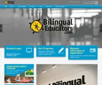 Bilingualeducators.com(Bilingualeducators) Screenshot