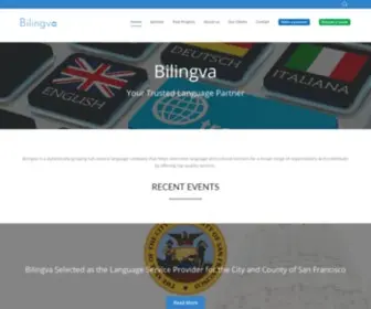 BilingVa.com(Translation and Interpreting Company) Screenshot