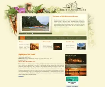 Bilitrainforestlodge.com(Bilit Rainforest Lodge) Screenshot