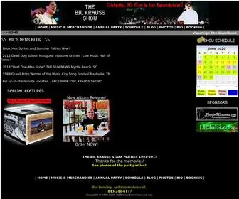 Bilkrauss.com(Bil Krauss Music Home Page Bil Krauss Music) Screenshot