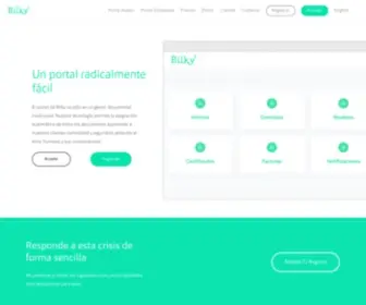 Bilky.es(Un portal único) Screenshot