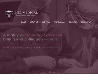 Bill-Medical.co.uk(Bill Medical) Screenshot