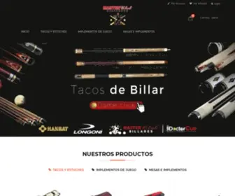 Billaresmaster.com(Billares Master en Medellin) Screenshot