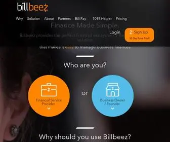 Billbeez.com(Finance Made Simple) Screenshot