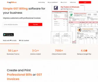 Billbk.in(GST Billing Software Free Download) Screenshot