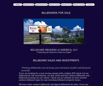 Billboardbroker.com(BILLBOARDS FOR SALE) Screenshot