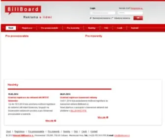 Billboard.cz(Internet BillBoard) Screenshot